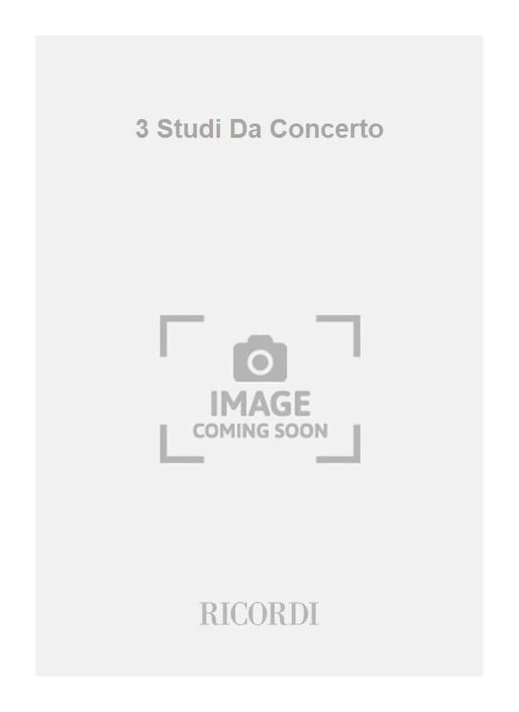 3 Studi Da Concerto